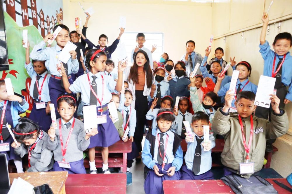 The Indian Dental Association, Nagaland State Branch (IDANSB) celebrated World Oral Health Day on March 20 with schools across the state, under the theme ‘Be proud of your mouth.’ The members of IDANSB visited different government and private schools across Nagaland with the motive of educating school children on the importance of oral health with special emphasis on how they can maintain a good oral hygiene and received positive response from the students as well as the faculties. (Photo Courtesy: IDANSB)